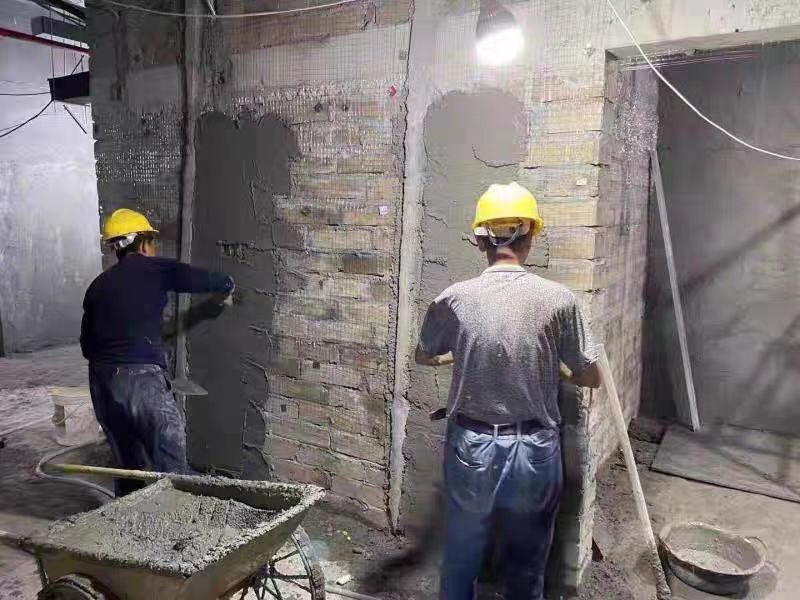 牙科CT硫酸钡砂施工现场